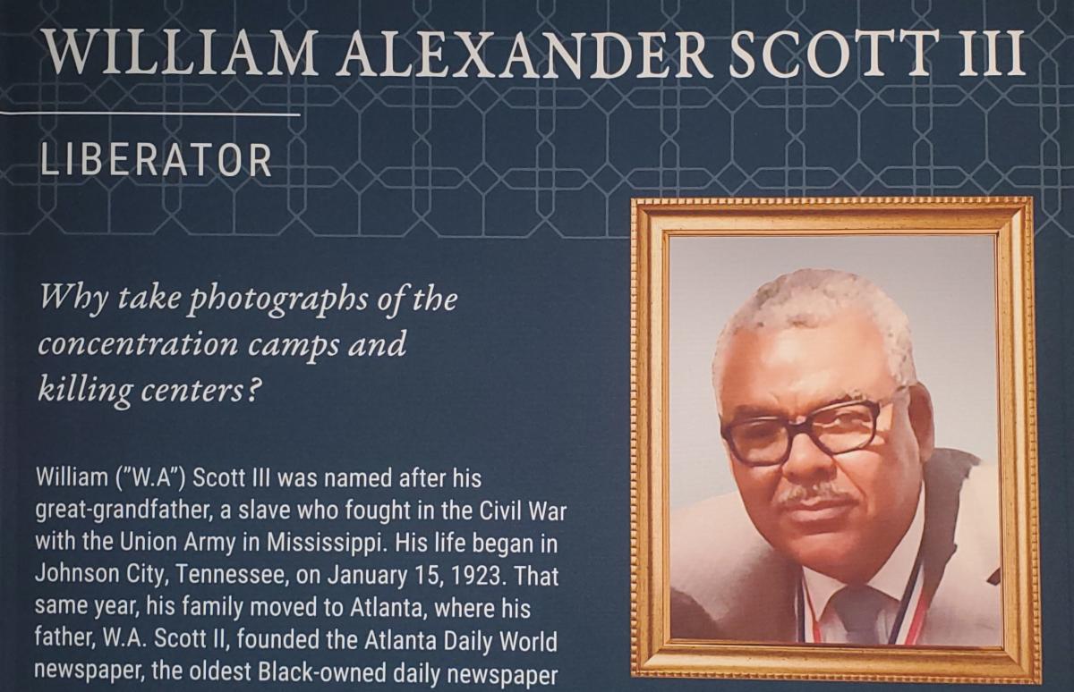 WWII Liberator William Alexander Scott III Exhibit promo shot