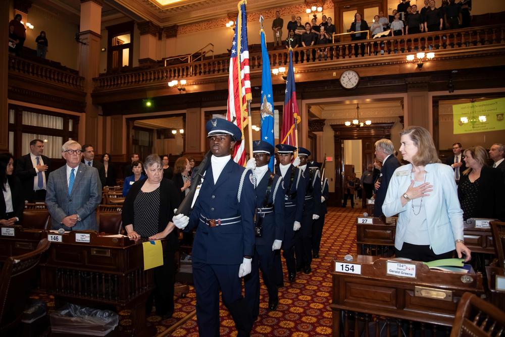 Jr ROTC Color Guard