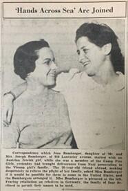 Penpals Marianne and Jane