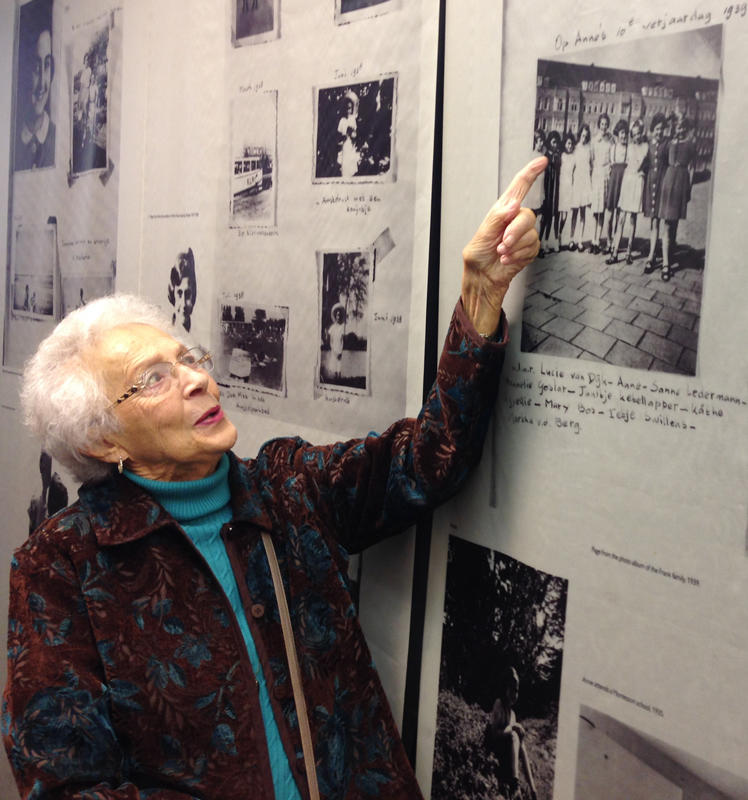 Mary Bos at exhibit.jpg