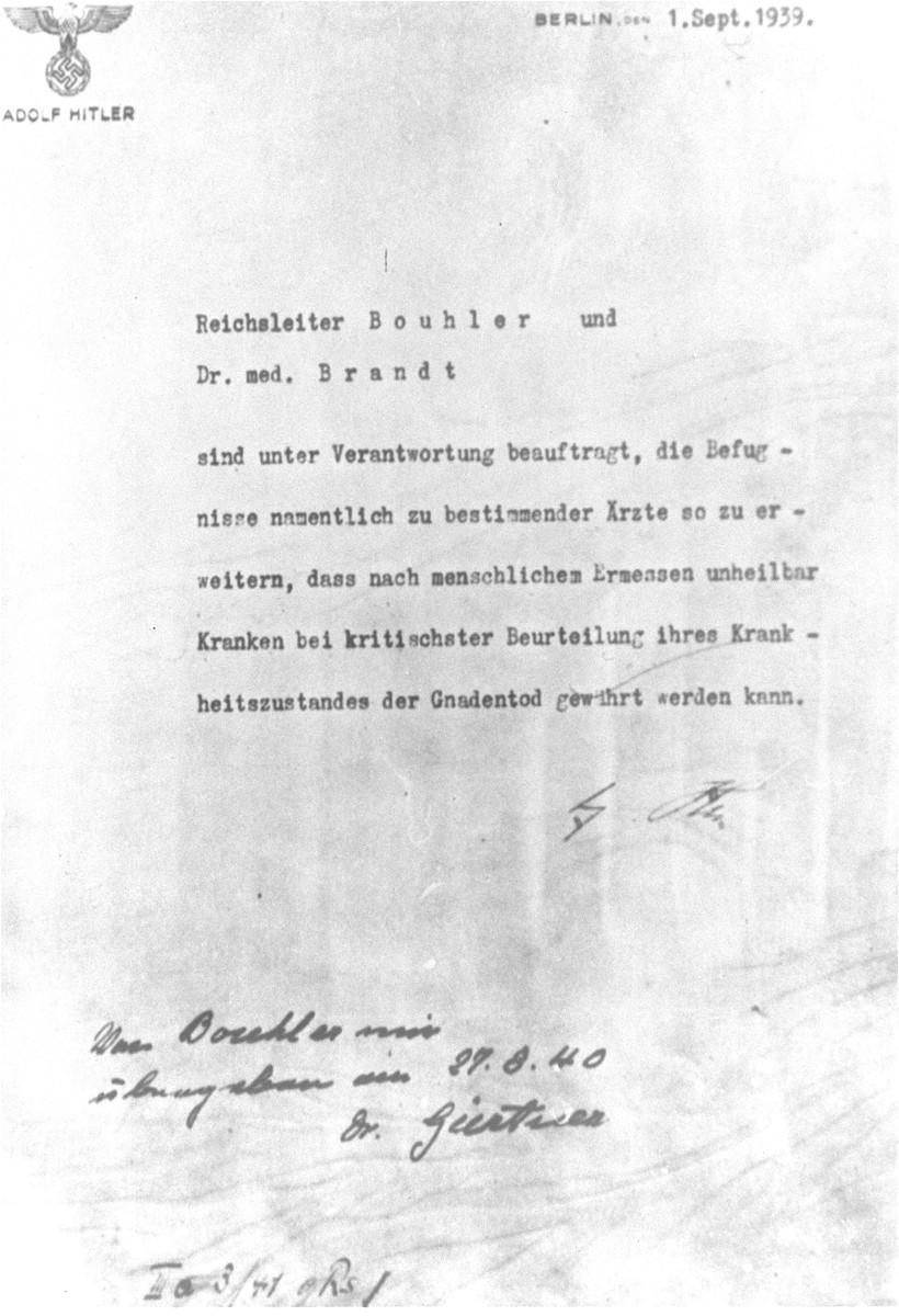 T-4 Authorization Letter signed by Adolf Hitler - for Oct. newsletter.jpg