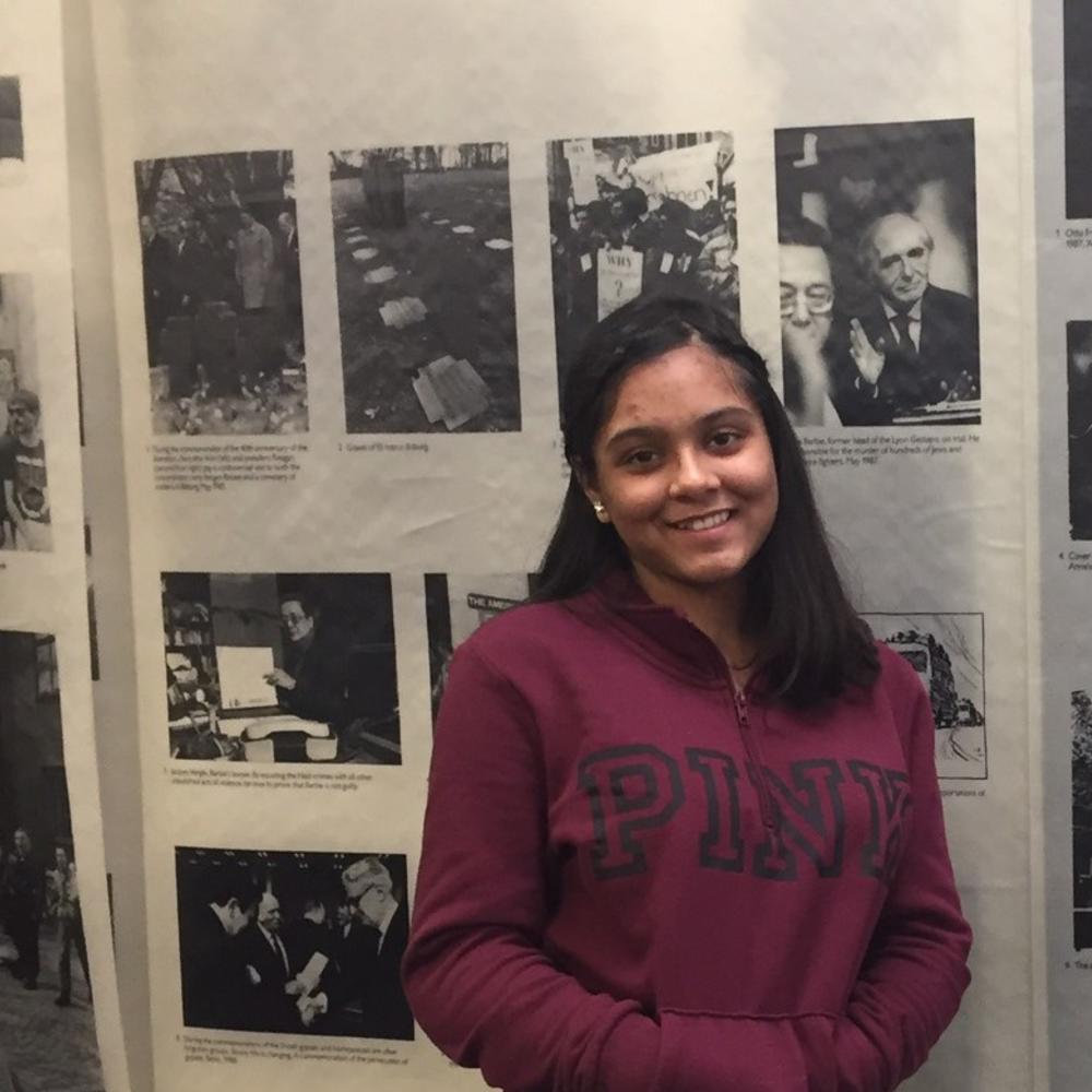 High School 2nd place winner Asmita Jaiswal